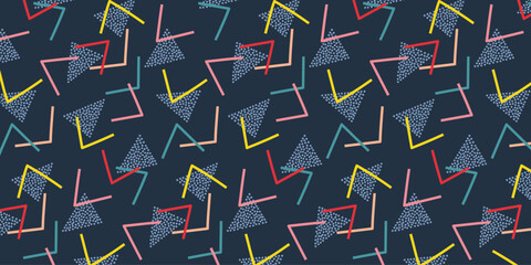 Geometric background. Vector illustration for background, card, invitation, banner, social media post, poster, mobile apps, advertising.	