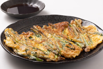 細ねぎのチヂミ