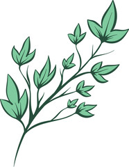 LEAVES IN VECTOR ILLUSTRATION SUITABLE FOR YOUR NEEDS