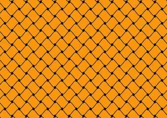 metal grid background, mesh background orange