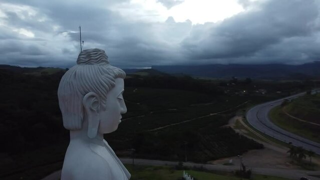 Templo Budista Budismo Est&aacute;tua Buda Mosteiro Zen Ibira&ccedil;u Esp&iacute;rito Santo Ponto Tur&iacute;stico Religi&atilde;o Turismo Viagem Estrada Br101 Brasil BR 101 Espirito Estatua Jardim da Paz Vargem Grande