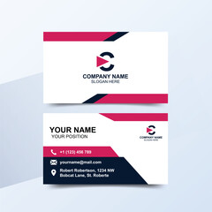 Business card design template, Clean professional business card template, visiting card, business card template.
