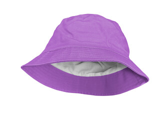 purple bucket hat PNG transparent