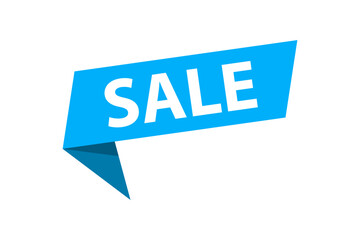 Sale blue banner