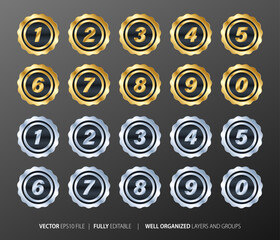 Set of infographics elements in modern flat business style
