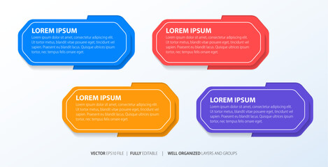 Set of infographics elements in modern flat business style
