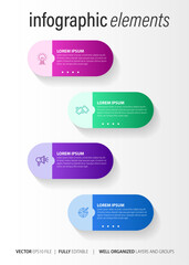Vector infographic template

