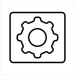 essential icons on white background, eps 10.