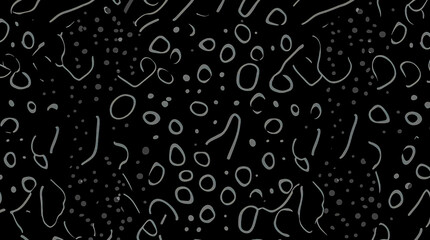 Black abstract background design. Modern wavy line pattern. blank space for text. Generative AI