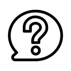 ask icon or logo isolated sign symbol vector illustration - high quality black style vector icons