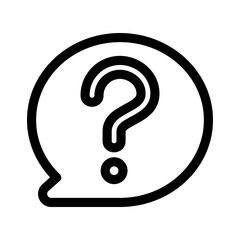ask icon or logo isolated sign symbol vector illustration - high quality black style vector icons