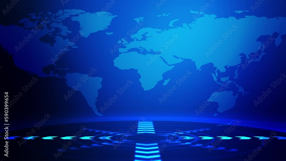 Poster abstract background basic simple geometry with random moving for video overlay. modern and elegant t