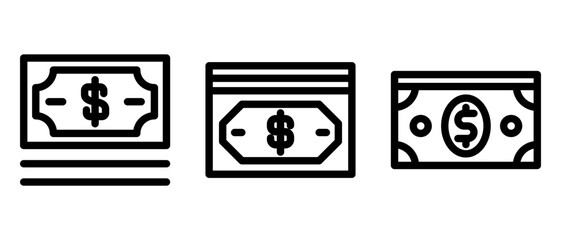 dollar icon or logo isolated sign symbol vector illustration - high quality black style vector icons