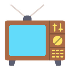 Television Flat Icon