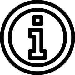 info icon or logo isolated sign symbol vector illustration - high quality black style vector icons