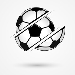 Football Vector Football Illustration Football Silhouette 