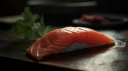 Fresh salmon to qualify as sashimi grade