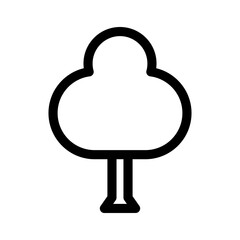 tree icon or logo isolated sign symbol vector illustration - high quality black style vector icons