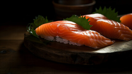 Fresh salmon to qualify as sashimi grade