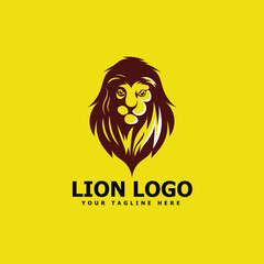 Lion Logo Design Lion Face Logo Design Fully Editable EPS