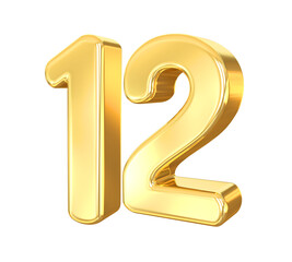 12 Gold Number 