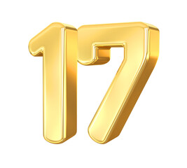 17 Gold Number 