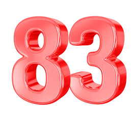 83 Red Number 