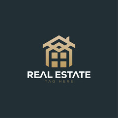 I will design for your real estate, construction property house building company logo