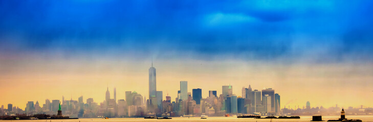Fototapeta na wymiar New York City Cityscape 
