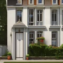 Art Nouveau house183, Generative AI