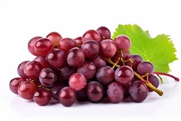 Fototapeta premium bunch of grapes isolated on white