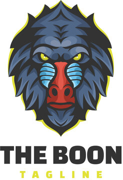 baboon head logo
