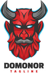 demon head character