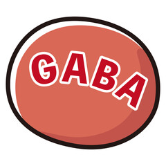 GABAのアイコンイラスト