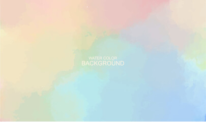 vector hand painted watercolor background