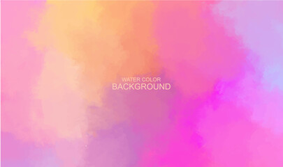 vector hand painted watercolor background