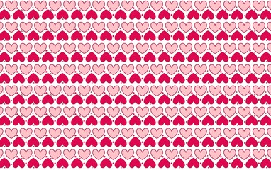 seamless pattern with hearts background 