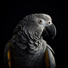 Gray parrot Generative AI