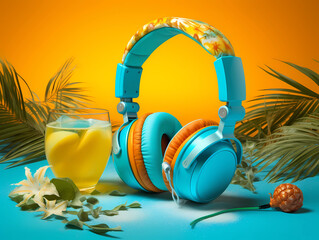 Summer party music cover album