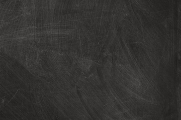 Blackboard Chalkboard background texture. Black wall. Chalk traces