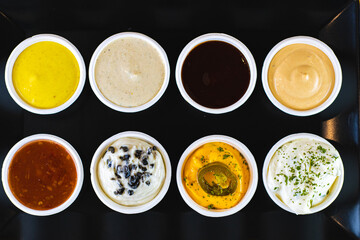 DIFFRENT BURGER SAUCES