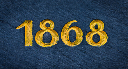1868 Jahreszahl