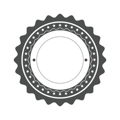 Easily editable template stamp, Vector illustration.