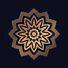 Beautiful pattern mandala design background