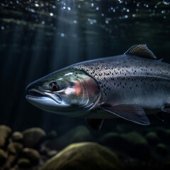 Salmon is the common name for several commercially