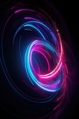 Vivid Neon Background