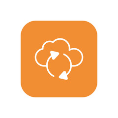 Reload icon vector stock.