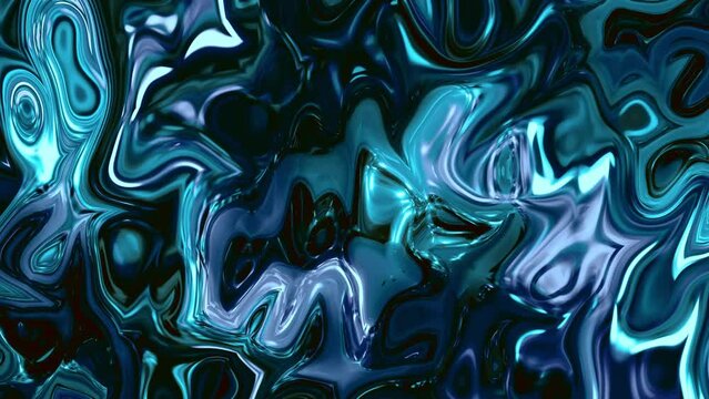 Abstract liquid marble texture in bright and bold Blue colors, perfect for creating a striking and unique visual element in design.