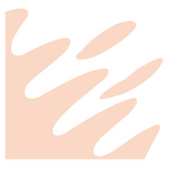 Abstract Corner border unique