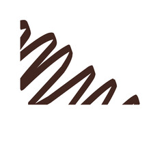 Abstract Corner border unique